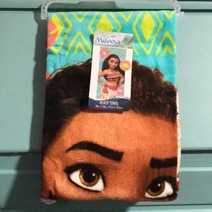 Moana beach towel